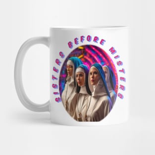 Sisters before misters, cool galentines girls,galantines,cool galentines girls,galantines, Mug